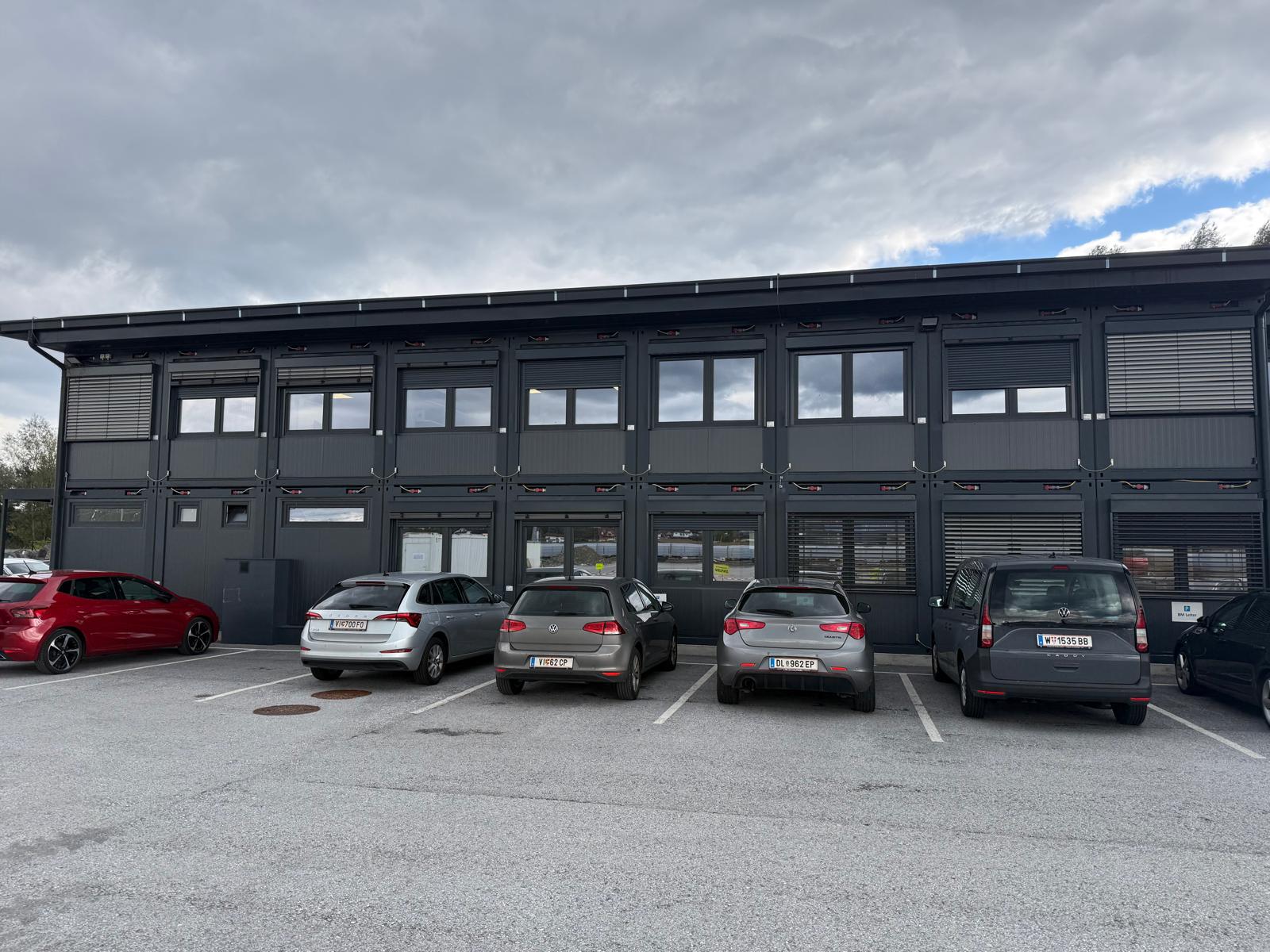 Aussenansicht des Technologie Park Lavanttal